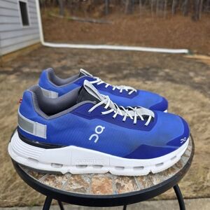 On Cloudnova 26.98182 Cobalt/Magnet Running Shoes Sneakers Men's Size 8